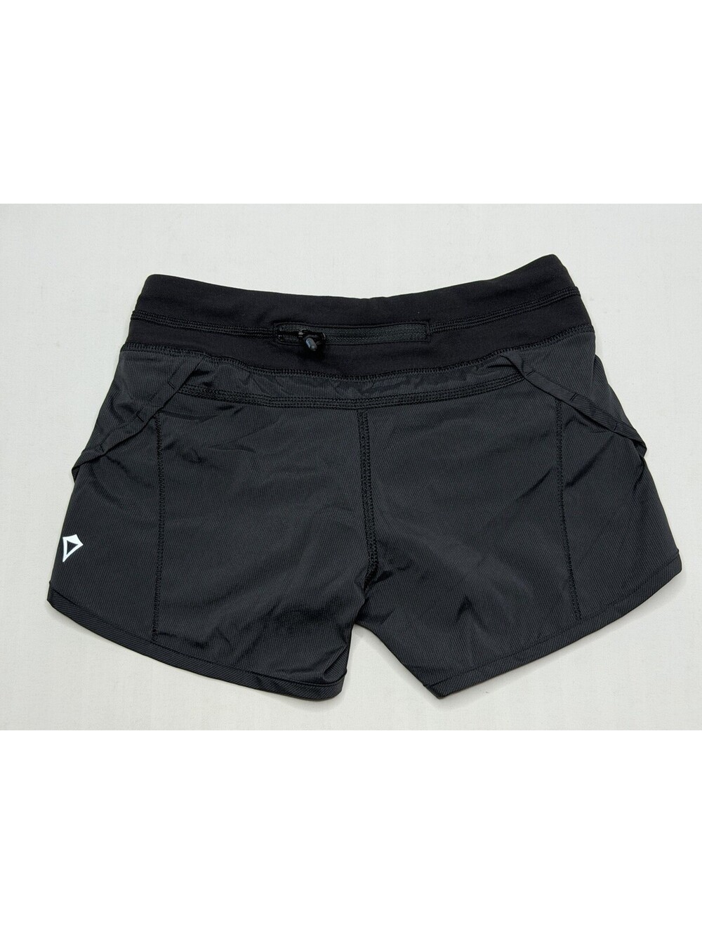 Girl's Ivivva Speedy Size 7 Black Running Active Shorts P104